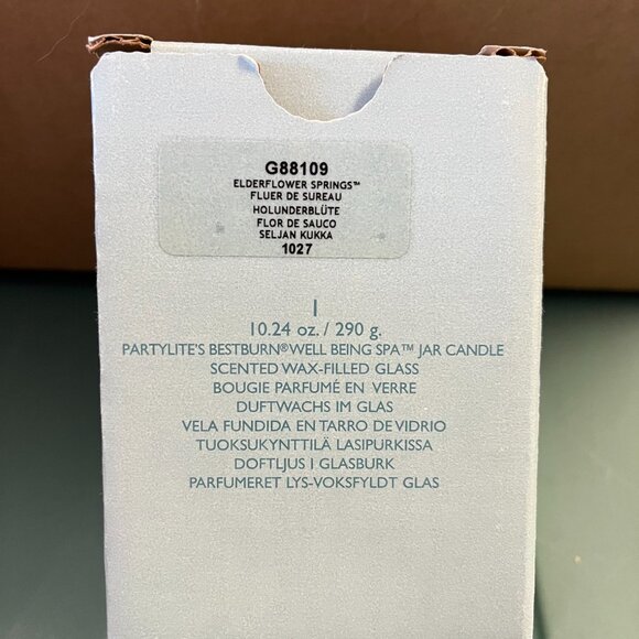 PartyLite Elderflower Springs Jar Candle - Picture 3 of 3